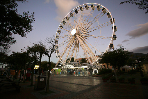 Cape Town ferris wheel at the Waterfront