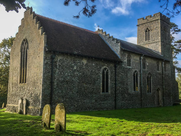 istock St. George Church, Saint Cross, South Elmham, Suffolk 1282494816