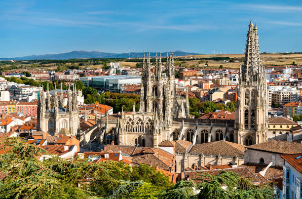 istock Burgos Cathedral in Spain 1282499885