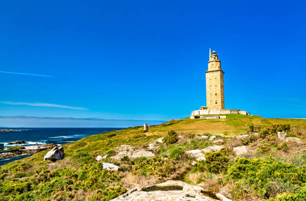 istock The Tower of Hercules in A Coruna, Spain 1282502782