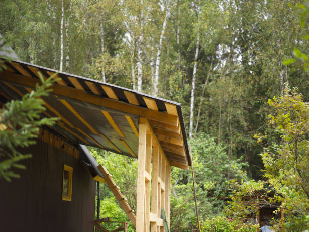 istock construction of a wooden addition 1282514965
