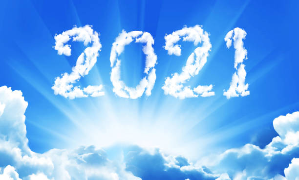 istock 2021 new year by clouds at the sky 1282536990