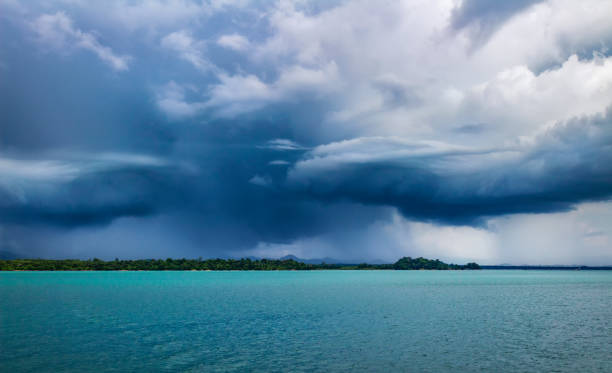 istock Tropical storm in Thailand. Summer vacation. 1282540935