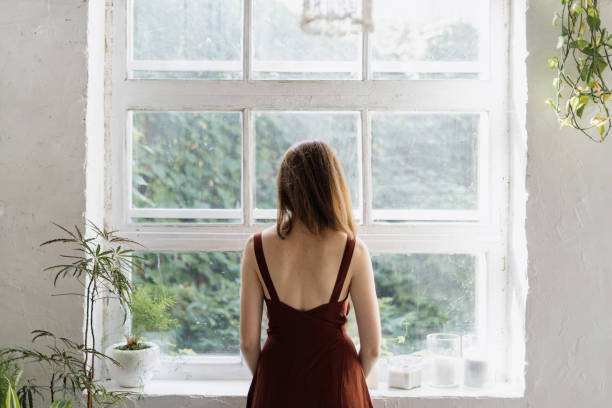 istock Cozy and comfortable room with interior in bohemian style 1282541553