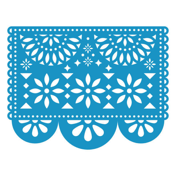 Papel Picado Desain Bunga Vektor Dengan Bunga Dekorasi Pesta Tradisional Meksiko Ilustrasi Stok - Unduh Gambar Sekarang - iStock Papel Picado Desain Bunga Vektor Dengan Bunga Dekorasi Pesta Tradisional Meksiko Ilustrasi Stok - Unduh Gambar Sekarang - iStock