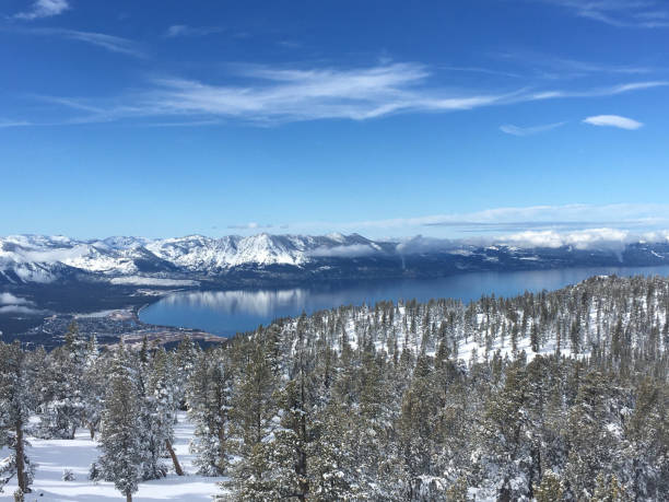 istock Lake Tahoe winter scene mountain 1282552168