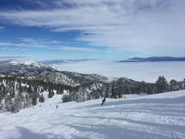 istock Tahoe winter scene mountain inversion 1282552186