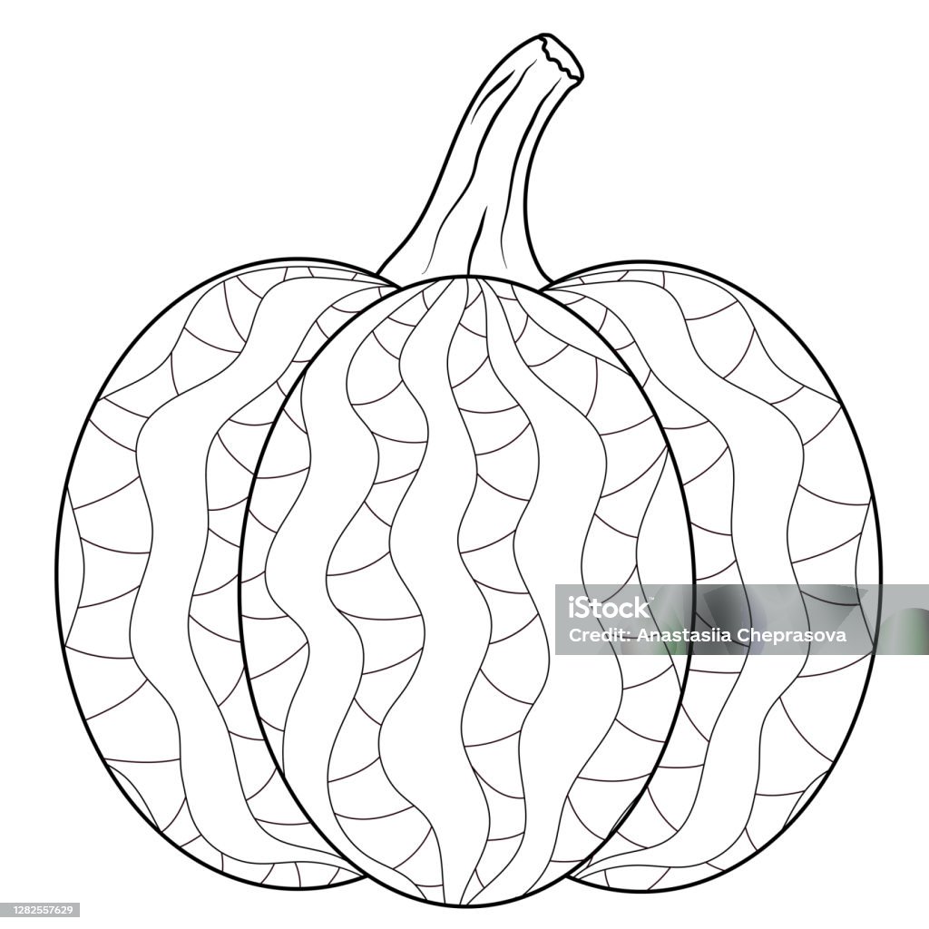 Ilustración de Gran Calabaza Dulce Con Mosaico Ornamental Página Del Libro Para Colorear Esbozada En El Estado De Ánimo De Otoño y más Vectores Libres de Derechos de Blanco - Color - iStock Ilustración de Gran Calabaza Dulce Con Mosaico Ornamental Página Del Libro Para Colorear Esbozada En El Estado De Ánimo De Otoño y más Vectores Libres de Derechos de Blanco - Color - iStock