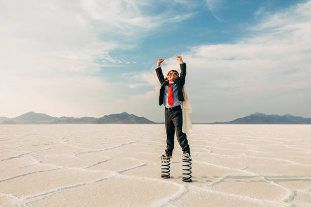 istock Young Business Boy On Springs 1282559874