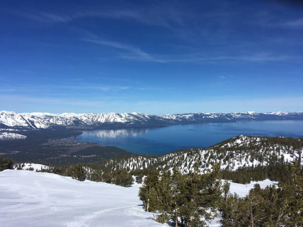 istock Lake Tahoe winter scene mountain 1282560477