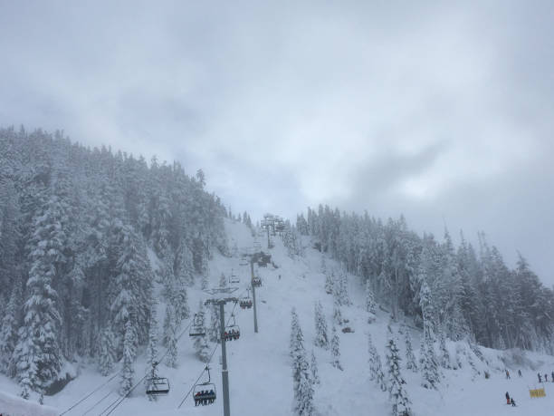 istock Ski resort views Whistler 1282560540