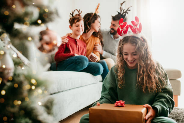 istock I can't wait to see what I have got! 1282563175