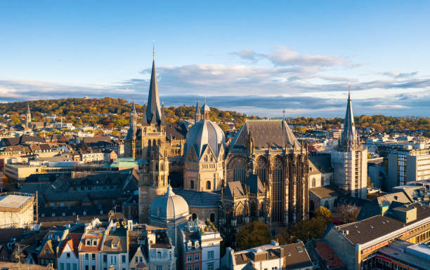 Aachen Aachen Panorama, Germany aachen stock pictures, royalty-free photos & images