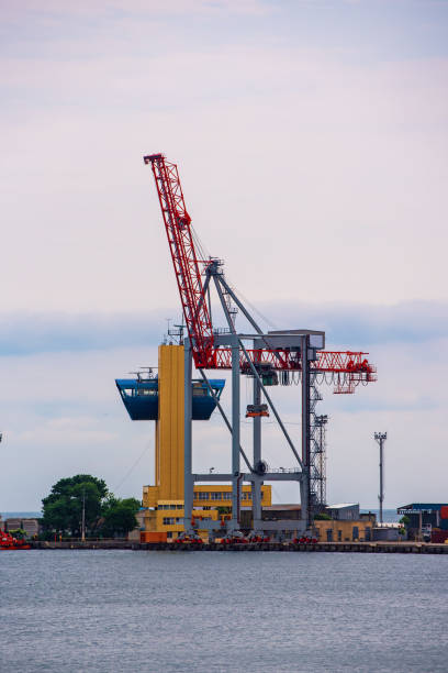 istock Cranes in the port 1282568518