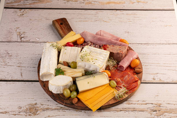istock Assortment of cheese and cold meats 1282569311