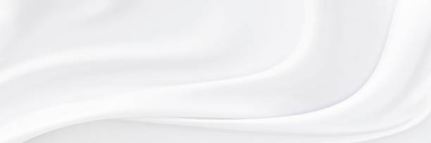istock White gray satin texture that is white silver fabric silk panoramic background with beautiful soft blur pattern natural. 1282573127