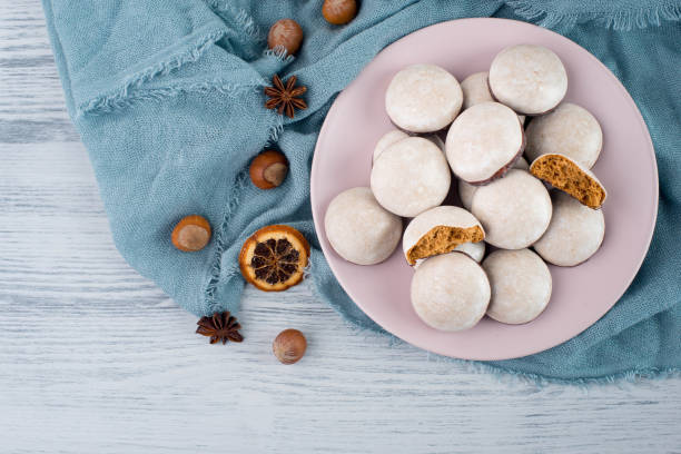 istock Pepper nuts, traditional german christmas sweets, nuremberg gingerbread 1282575856