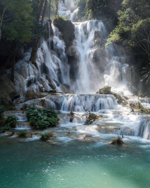 istock Kuang Si Waterfalls near Luang Prabang, Laos 1282578331