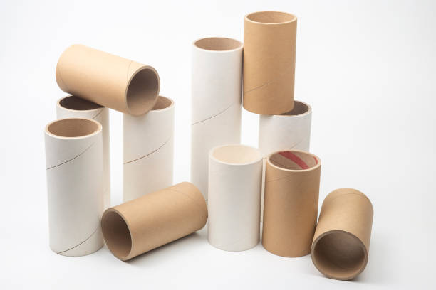 istock cardboard and paper tubes and pipes on a white background 1282581657
