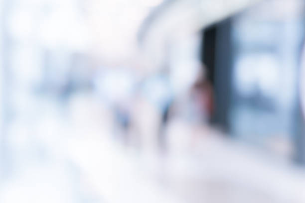 istock Abstract Shopping mall background with bokeh 1282585850