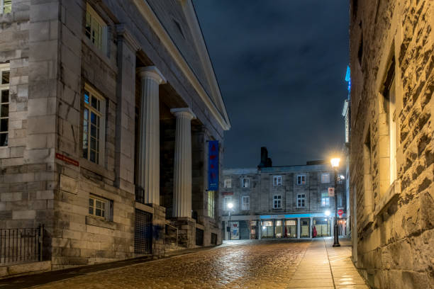 istock Bonsecours Market at Night 1282588102