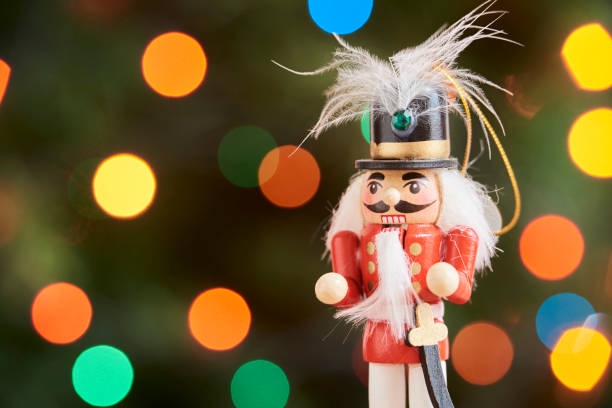 istock Traditional wooden Christmas nutcracker 1282589703
