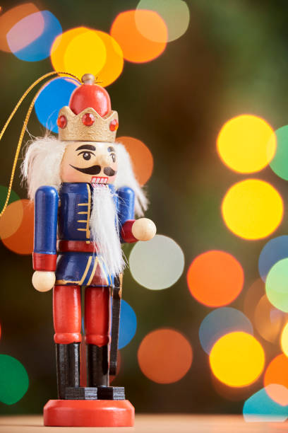istock Traditional colorful wooden Christmas nutcracker 1282589731