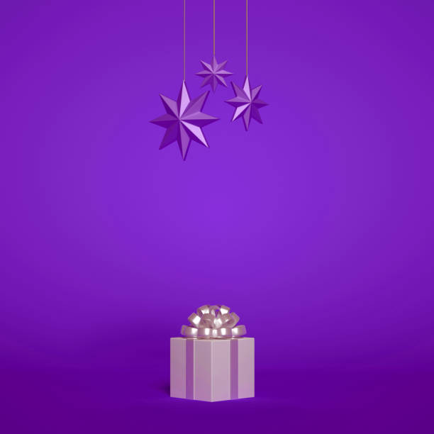 istock A group of Christmas objects to celebrate Christmas and New year. 3D-visualization 1282593456