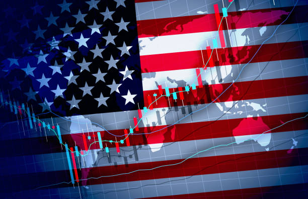 istock US Economy Global Market Background Design Chart Material graph illustration image 1282599846