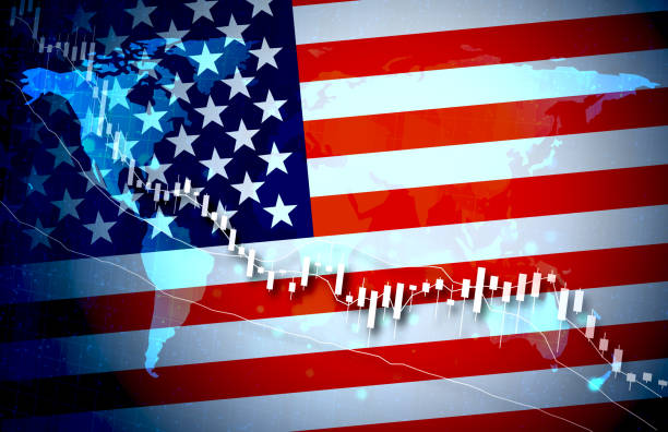 istock US Economy Global Market Background Design Chart Material graph illustration image 1282599851