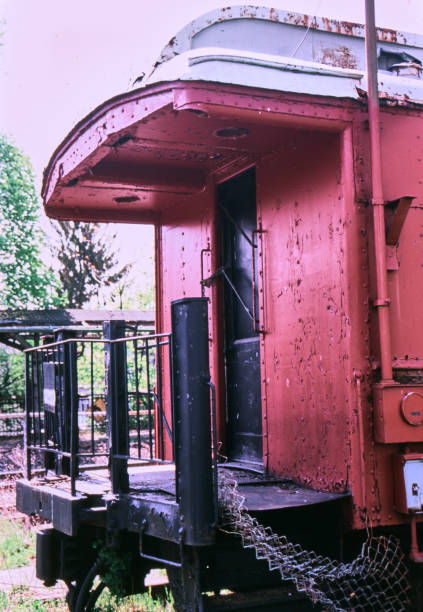 istock Exterior of abandoned train 1282607468