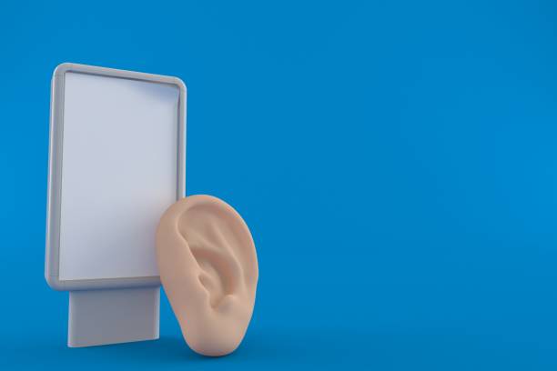 istock Ear with blank billboard 1282610004