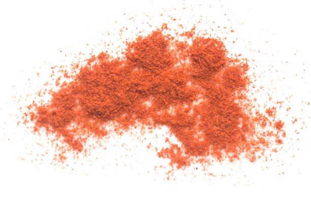 Paprika isolated on white background
