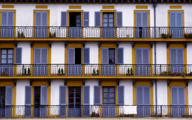 Townhouses, San Sebastian, Spain.