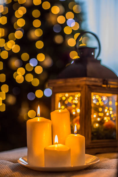 istock Christmas decorations in xmas home 1282643338