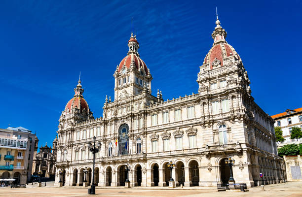 istock A Coruna Town Hall in Galicia, Spain 1282651781