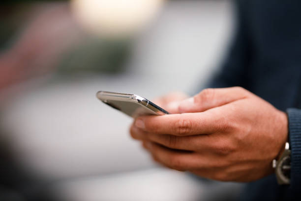 istock Checking the text messages on the smartphone 1282673613