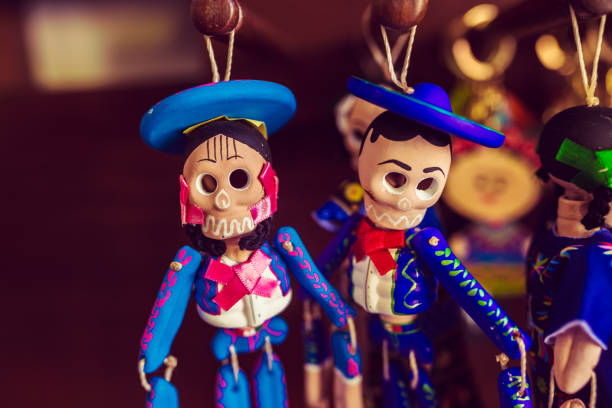 istock Day of the dead souvenir Mexico 1282673920