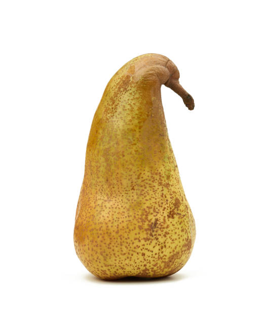istock big ripe green pear isolated on white background 1282674861