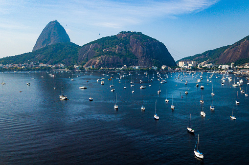 View of Botafogo Beach in Rio de Janeiro, Brazil