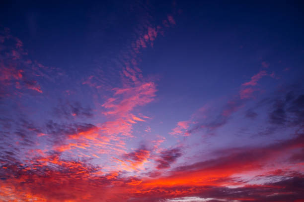 istock Pattern of colorful cloud and sky sunset or sunrise 1282682074