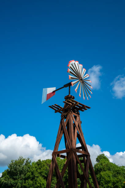 istock Texas Windmill on Wooden Trestle 1282683493