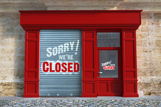 istock Sorry we are closed sign 1282683527
