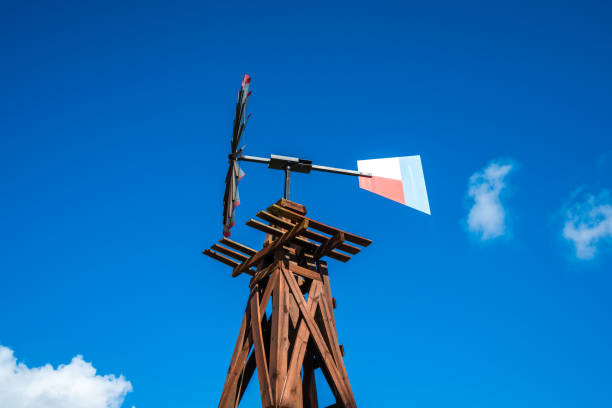istock Texas Windmill on Wooden Trestle 1282683540