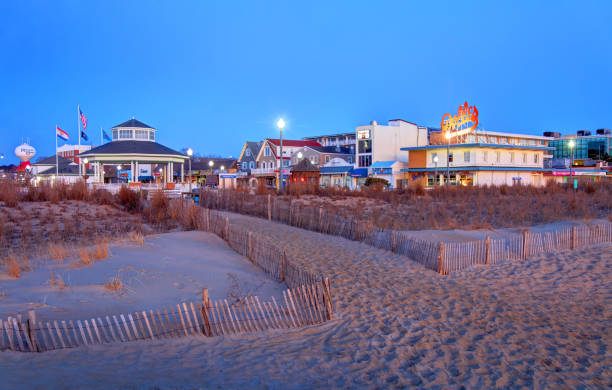 rehoboth beach (delaware) - delaware photos et images de collection