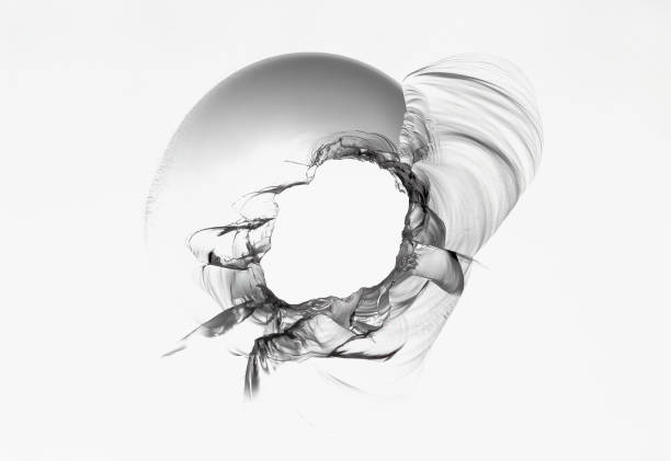 istock Beautiful high quality texture of broken glass with hole and cracks. 1282690144