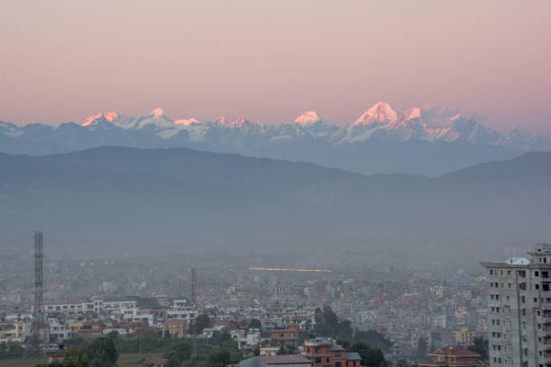 istock A sunset moment over the Kathmandu valley, Nepal 1282692264