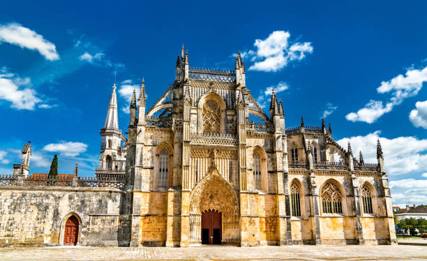 Batalha Monastery in Portugal Batalha Monastery, UNESCO world heritage in Portugal batalha photos stock pictures, royalty-free photos & images
