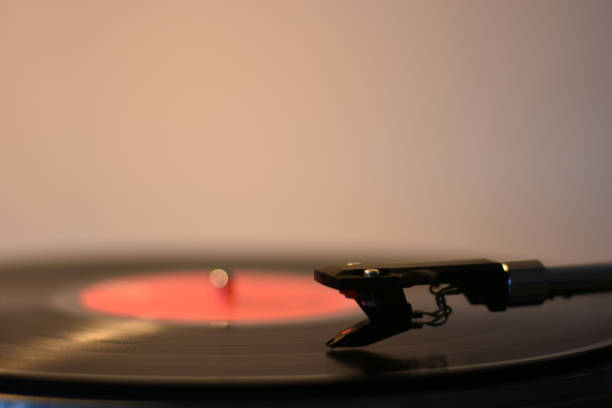 istock a turntable plays in the jukebox 1282699369