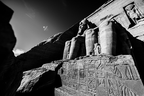 Temple of Ramses 2 in Abus Simbel